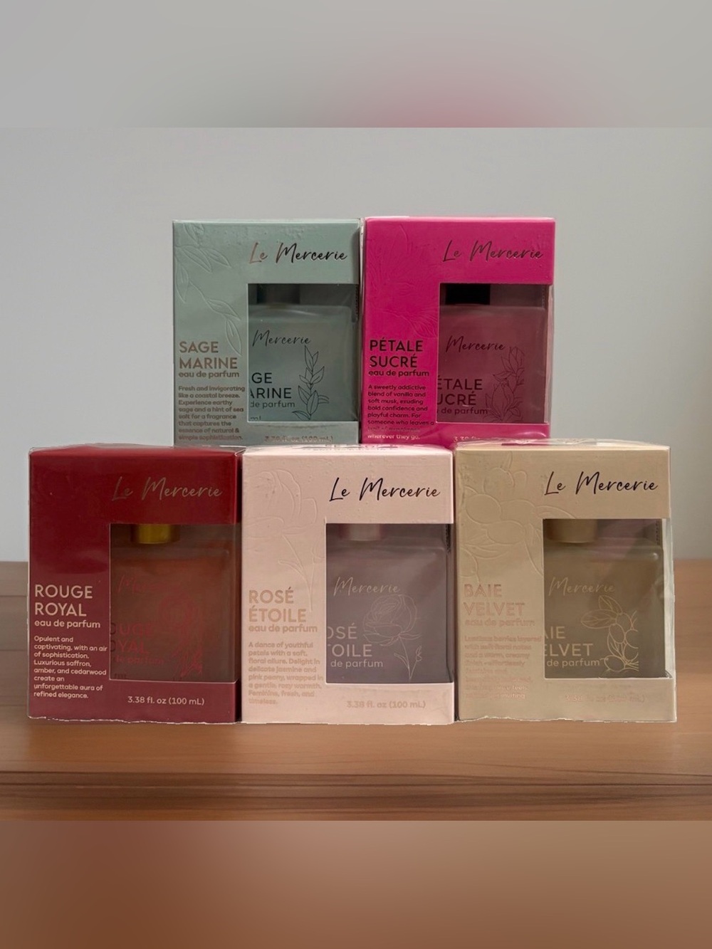 Le Mercerie Parfum Rogue Rose' Etoile Baie Velvet Petale Sucre Sage Marine (5)